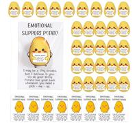 El juego de 180 regalos positivos incluye 60 mini tarjetas de patata positivas, bolsas de paquete lindas inspiradoras de patatas, regalos de apoyo emocional para ser un amigo impresionante, empleado