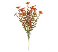 El juego de arreglos florales artificiales sostenibles incluye diez artículos realistas y resistentes a la intemperie para iluminar tu espacio esta temporada