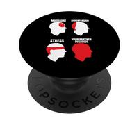 El juego de fichas Rummikub Joker Overbid Joker Player PopSockets PopGrip Adhesivo