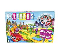El juego de la vida, juego de mesa para toda la familia para 2 - 4 jugadores, para niños a partir de 8 años, incluye lápices de colores