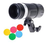 El juego de luces LED de estudio de 40 W garantiza una óptima transmisión en vivo y creación de contenido con bombillas de larga duración, luz de estudio de alta potencia