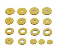 El juego de repuesto de almohadillas de material de corcho cuenta con 16/17 artículos específicamente para mejorar la funcionalidad de tu instrumento de agujero abierto (flauta de 17 agujeros abiertos