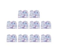 El juego de suministros de fiesta de sirenas incluye banderas, pancartas, inserto de pastel y remolinos colgantes, tarjeta de invitación hecha a mano para vacaciones y cumpleaños de niños