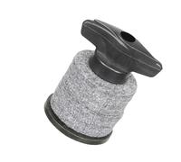 El juego de tornillos de soporte de plástico multifuncional incluye discos de fieltro absorbentes de vibraciones y piezas de montaje antideslizantes para tambor de tambor almohadilla de fieltro