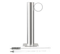 El juego de vasos de prueba de areómetro de jarabe de arce cuenta con un diseño de acero inoxidable para la medición práctica del contenido de azúcar al medir el contenido de azúcar en el jarabe