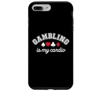 El juego es mi cardio casino Gambler Poker Poker Tard Suits Carcasa para iPhone 7 Plus/8 Plus