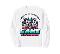 El Juego es mi Superpoder Master El Juego gobierna el Mundo Sudadera
