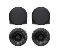 El juego incluye 4 cubiertas de neumáticos para caravana, remolque, camper, camión para 27-32 pulgadas de diámetro, cubierta impermeable para mantenimiento de ruedas (L)