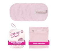 El juego original MakeUp Eraser de 7 días, borra todo el maquillaje con solo agua, incluyendo rímel impermeable, delineador de ojos, base, lápiz labial, protector solar y mucho más. Infundido plateado