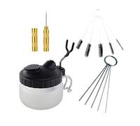 El juego para pintura de modelos incluye base de soporte de pintura y 20 varillas de clip para aficionados y artistas