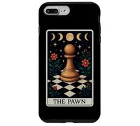 El Jugador de ajedrez de peón Master Tarot Card Witchy Moon Carcasa para iPhone 7 Plus/8 Plus