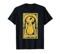 El Juicio Uno Tarjeta Esfinge Gato Art Nouveau Oculto Lindo Camiseta