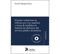 El Juicio Verbal Tras Su Reforma Por Ley Orgánica 1/2025 De Medidas En Materia De el Servicio Público De Justicia