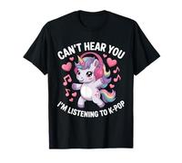 El K-Pop no Puede oírte, Estoy Escuchando K-Pop Kawaii, Amante del K-Pop Camiseta