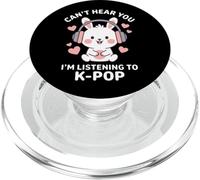 El K-Pop no te escucho, Estoy Escuchando KPOP Kawaii PopSockets PopGrip para MagSafe