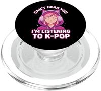 El K-Pop no te escucho, Estoy Escuchando KPOP Kawaii PopSockets PopGrip para MagSafe
