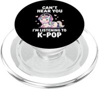 El K-Pop no te escucho, Estoy Escuchando KPOP Kawaii PopSockets PopGrip para MagSafe