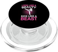 El Karate Parece una Patada de Belleza como una Bestia PopSockets PopGrip para MagSafe
