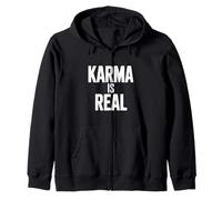 El Karma es Realmente Divertido para los creyentes espirituales Sudadera con Capucha