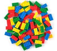 El Kit básico de Ladrillos clásicos de Strictly Briks, Que Incluye 96 Piezas, es un Juego Creativo de 2x4 Pulgadas para niños, Compatible con Las Principales Marcas de Ladrillos.