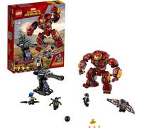 El kit de construcci n LEGO Marvel Super Heroes Avengers: Infinity War The Hulkbuster Smash-Up 76104 incluye figuras de Proxima Midnight Outrider