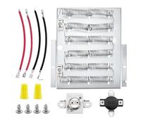 El Kit De Elemento Calefactor For Secadora 503978 Reemplaza A 61927, 503404, 510329, 510325P, Compatible Con Whirlpool, Piezas De Repuesto For Calentador De Secado Eléctrico