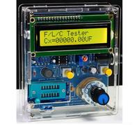 El kit de probador digital alimentado por USB mide condensadores no polarizados, condensadores electrolíticos polarizados e inductores (kits sin carcasa)