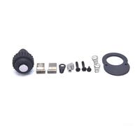 El kit de reparación de cabeza de trinquete incluye 11 piezas para unidades de 1/4 3/8 1/2 pulgadas con llaves anfibias reversibles cromadas (M)