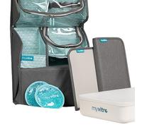 El kit de soporte de FIV Deluxe de MyVitro | Gran regalo de FIV | Organizador de FIV | 6 productos | Imprescindible para FIV | Color blanco