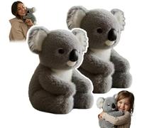 El Koala: Curación Emocional A Pedido, Peluche De Koalas Koala Ultra Suave E Interactiva Imita Los Movimientos Maduros como Un Verdadero Koalas, Comodidad Emocional 2PCS 25CM