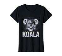 El Koala EMO Que lo consigue Camiseta gráfica económica, Mujer, Negro, XL