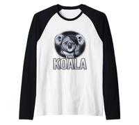 El Koala EMO Que lo consigue Camiseta Manga Raglan