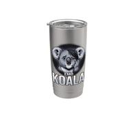 El koala emo que lo consigue Vaso térmico de acero inoxidable de doble pared