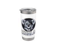 El koala emo que lo consigue Vaso térmico de acero inoxidable de doble pared