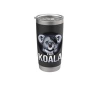 El koala emo que lo consigue Vaso térmico de acero inoxidable de doble pared
