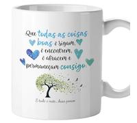 El Kraken Canecas engraçadas com frases em português, caneca dia do pai, dia da mãe, presentes originais, cerâmica 330 mL (Coisas boas tons frios)