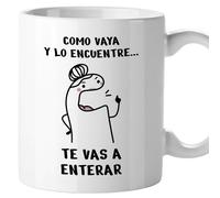 El Kraken Taza día de la madre, Regalo para mamá, tazas originales, divertida, mensaje gracioso, humor, compañeros de trabajo, Cerámica 330 mL (Como vaya y lo encuentre)