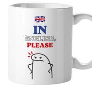 El Kraken Taza profesora, maestra, para profesor, profesores, infantil, primaria, tazas originales con frases divertidas y graciosas, Regalo fin curso, Cerámica 330 mL (In english, please)