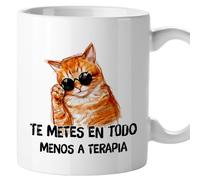 El Kraken Taza psicóloga, psicología, tazas originales, divertida, mensaje gracioso, humor sarcástico, Cerámica 330 mL