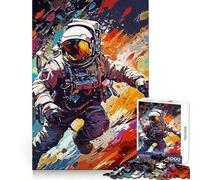 El Lado artístico del Espacio Rompecabezas de 1000 Piezas para Adolescentes Juguete cognitivo Ocio Suave Ensamblaje de Patrones Obra de Arte 38x52cm