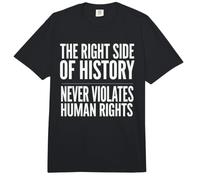 El Lado Correcto de la Historia Nunca Viola los Derechos Humanos Comfort Colors Adult Heavyweight T-Shirt