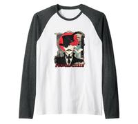El Ladrón Caballero Homenaje a Arsène Lupin Camiseta Manga Raglan
