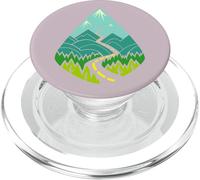 El Largo y sinuoso Camino va Siempre en Primavera PopSockets PopGrip para MagSafe