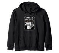 El latín no está Muerto, es Solo un Humor estudiantil clasicista Tranquilo Sudadera con Capucha