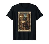 El Lector Lindo Dragón Libro Tarot Fantasía Biblioteca Camiseta