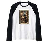 El Lector Lindo Dragón Libro Tarot Fantasía Biblioteca Camiseta Manga Raglan