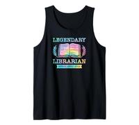 El Legendario Bibliotecario estableció el cumpleaños del Libro de la Biblioteca 2022 Camiseta sin Mangas
