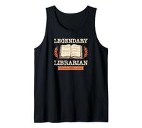 El Legendario Bibliotecario estableció el cumpleaños del Libro de la Biblioteca 2022 Camiseta sin Mangas