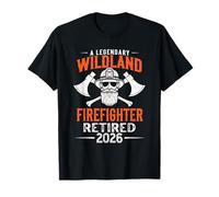 El Legendario Bombero de Wildland se jubiló en 2026 Camiseta