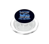 El Legendario Conductor de camión Mezclador de Cemento se ha Jubilado PopSockets PopGrip para MagSafe